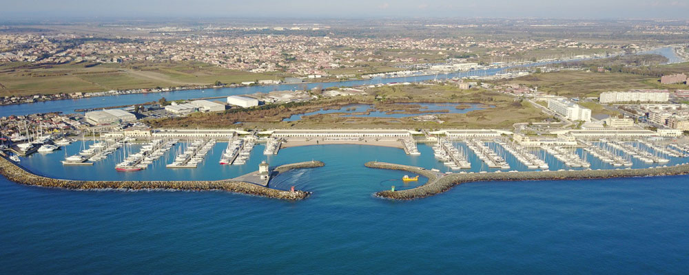 Porto Turistico di Roma Jachthaven - Ligplaatsen jachthaven