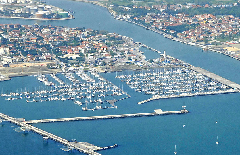 Marina Di Ravenna - Ligplaatsen in de jachthaven